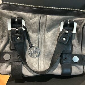 Michael Kors Two-Tone Duffel Bag